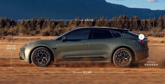 ZEEKER 001 AWD Pure Electric Vehicle with 675km Range and Ternary Lithium Ion Battery