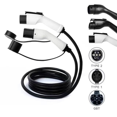 32A 1-Phase Type 2 Plug to GBTC IEC 62196 EV Cable and for Electric Vehicle Charging