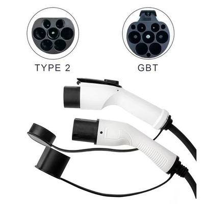 32A 1-Phase Type 2 Plug to GBTC IEC 62196 EV Cable and for Electric Vehicle Charging