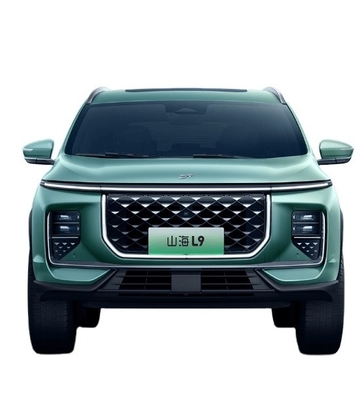White Chery Jetour Shanhai L9 Super Hybrid SUV with 7 Seats Big Energy Vehicle SUV