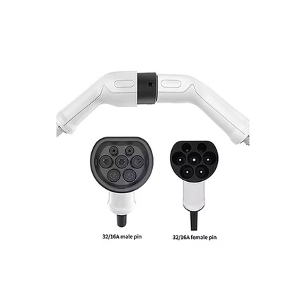 16A 32A 3-Phase 2-Type EV Connector 11Kw 22Kw Charging Cables for Replace/Repair