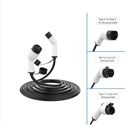 16A 32A 3-Phase 2-Type EV Connector 11Kw 22Kw Charging Cables for Replace/Repair