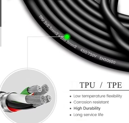 16A AC Fast Charger for Energy Vehicles Portable and Time-Saving Charging Solution