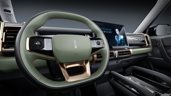 2024 Icar 03 Pure Electric Green Four-Wheel Drive Car Energy Vehicle with 501KM Range