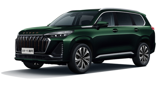 EXeed Lan Yue 400T 7-Seater Left-Hand Drive SUV International Edition Four-Wheel Drive Fuel Oil SUV