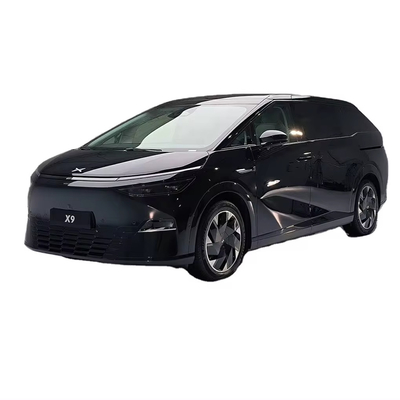 Experience the Future with XPeng X9 Super Intelligent Electric Car in Crescent Silver
