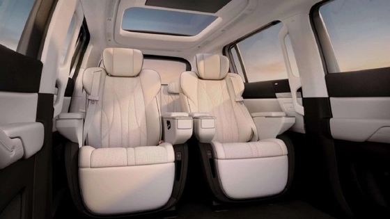 Experience the Future with XPeng X9 Super Intelligent Electric Car in Crescent Silver