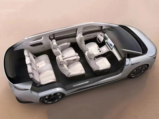 Experience the Future with XPeng X9 Super Intelligent Electric Car in Crescent Silver