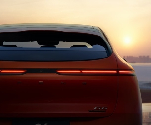 XPENG G6 Super Smart SUV Coupe Melt-Cloud Orange Energy Vehicle for B2B Requirements