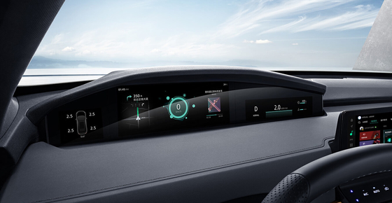 Changan Uni-K 2.0T IDD Natural Gas Car with Front 4 Rear 2 Radar and Electric Front Window
