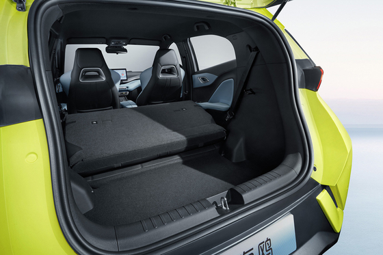 Electric Hatchback BYD Seagull 5-Door 4-Seater Electric Sprout Green Polar Night Black