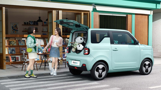 Electric Mini Car Geely Panda 200km Max Speed 3065*1522*1600 Length * Width * Height