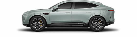 Wheelbase 2975mm Aweita 11 Electric Car 580 KM Triple Laser Four-Drive Luxury Edition