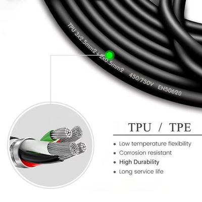 BYD 7.2Kw Electric Vehicle Charger 2Type 2Phase 32A Charging Cables for High Demand