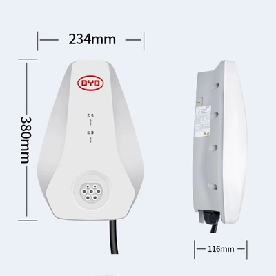 AC Output BYD 7KW Wall-mounted Home Charging Pile for Retrofit/Upgrade Output Current
