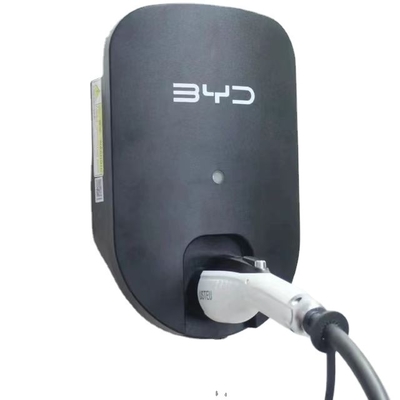 7KW 22KW Output Current Portable Electric Vehicle Charger for Wall-Mounted Charging