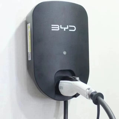 7KW 22KW Output Current Portable Electric Vehicle Charger for Wall-Mounted Charging