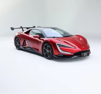 BYD U9 's Next-Generation 4WD Electric Supercar with 2 2 Layout and 2900mm Wheelbase