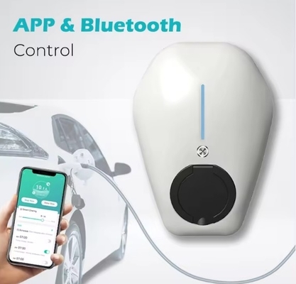 7kW Electric Vehicle Charging Station with App Control and Adjustable AC Output Current